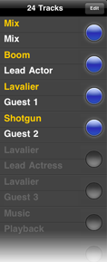 Image: Sound Department tracks screen shot